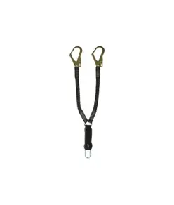 Cordino elastico a Y 2m con assorbitore e ganci Safety Jogger DELTA 2 STEEL 2M