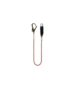 Cordino sicurezza 2 m con assorbitore energia Safety Jogger VIPER STEEL 2M