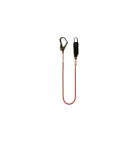Cordino sicurezza 2 m con assorbitore energia Safety Jogger VIPER STEEL 2M