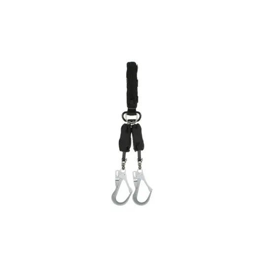 Dispositivo anticaduta doppio retrattile 2 metri Safety Jogger EDGE TWIN SRL STEEL