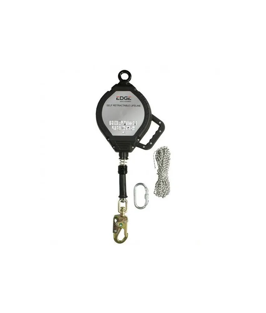 Dispositivo anticaduta fune acciaio 30 metri Safety Jogger EDGE 1030 VERT, Dispositivo anticaduta con cavo in acciaio 30 m