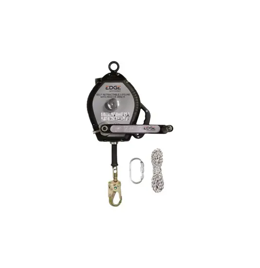 Dispositivo anticaduta retrattile con cavo 20m e soccorso Safety Jogger EDGE 1020 RESCUE