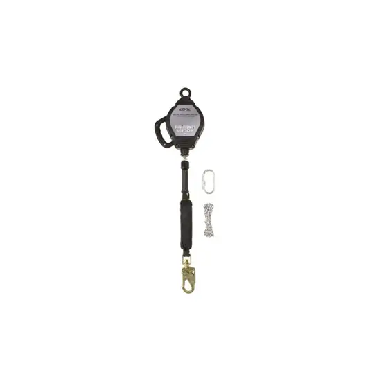 Dispositivo anticaduta retrattile con fune acciaio 15m Safety Jogger EDGE 1015 HOR