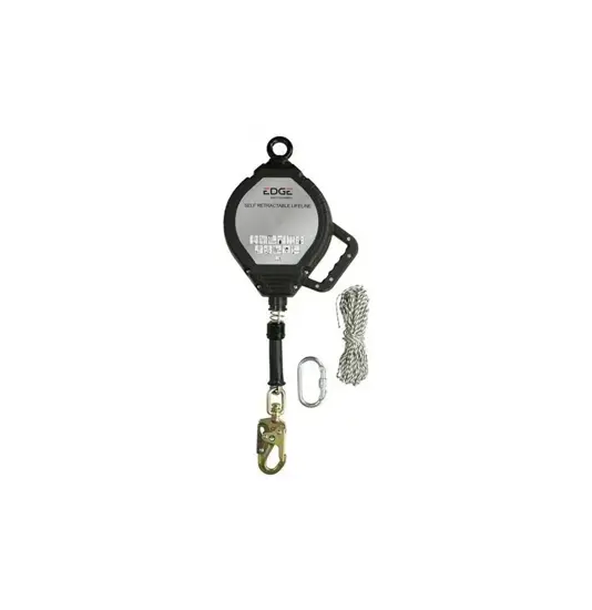 Dispositivo anticaduta retrattile con fune acciaio 25m Safety Jogger EDGE 1025 VERT