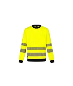 Felpa alta visibilità con bande riflettenti Safety Jogger Scuti Crewneck Sweater