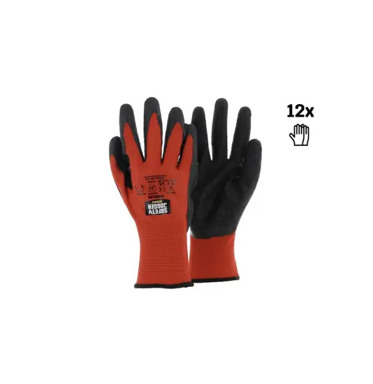 Guanti antitaglio rivestiti lattice multipack 12 paia Safety Jogger Guanti PROFLEX