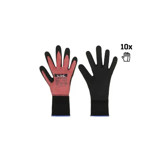 Guanti da lavoro in nitrile traspiranti Safety Jogger Guanti D-GRIP ULTRA