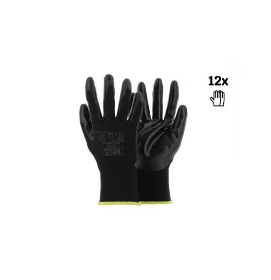 Guanti da lavoro in poliestere rivestiti nitrile Safety Jogger Guanti SUPERPRO