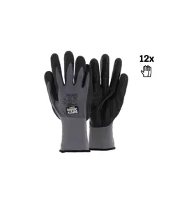 Guanti da lavoro nitrile puntinato per assemblaggio Safety Jogger Guanti ALLFLEXDOT
