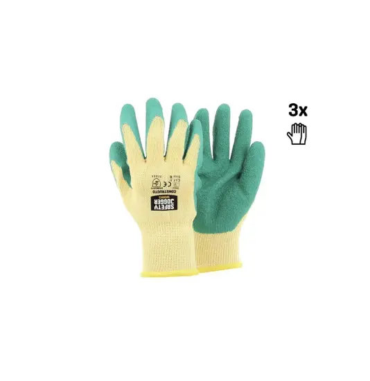Guanti da lavoro palmo lattice rugoso edilizia Safety Jogger Guanti CONSTRUCTO