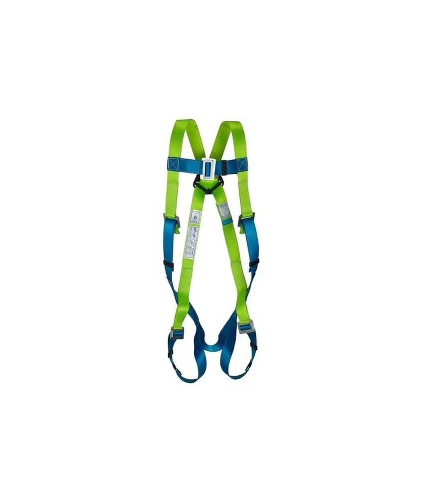 Imbracatura anticaduta alta visibilità regolabile Safety Jogger EDGE1, Imbracatura di sicurezza base 1 punto