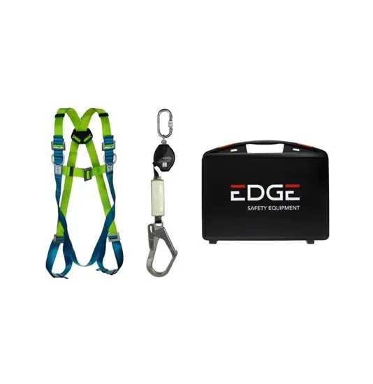 Kit anticaduta con imbracatura e blocco 2 m Safety Jogger FALL BLOCK SET