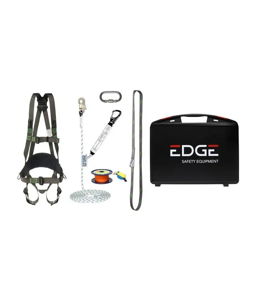 Kit anticaduta per lavori su tetti inclinati Safety Jogger SLOPING ROOF SET, Kit di protezione anticaduta per tetti inclinati