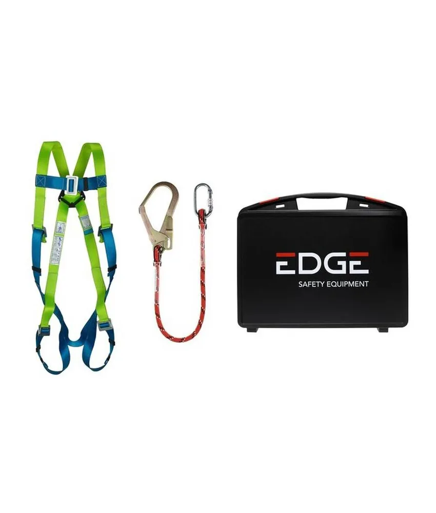 Kit anticaduta ponteggi con cordino e imbracatura Safety Jogger PLATFORM SET 1M, Kit di Posizionamento Base
