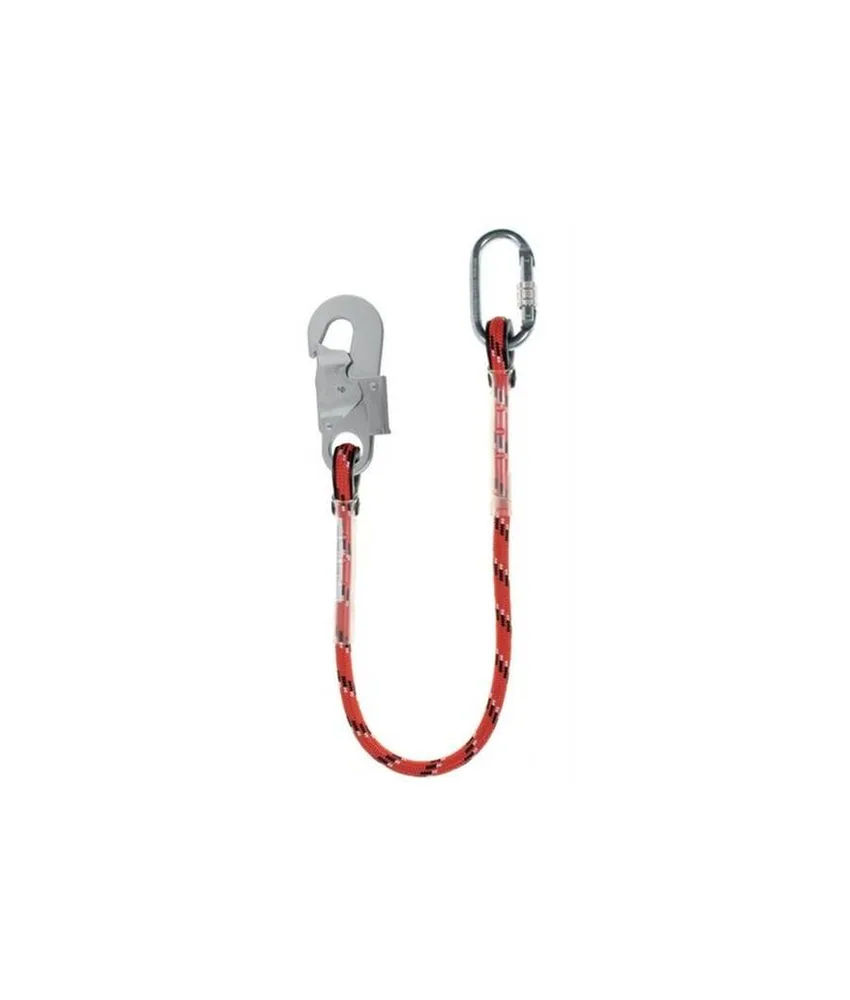 Lanyard posizionamento 1 metro con moschettoni acciaio Safety Jogger FOX 1 1M, Corda di Posizionamento sul Lavoro
