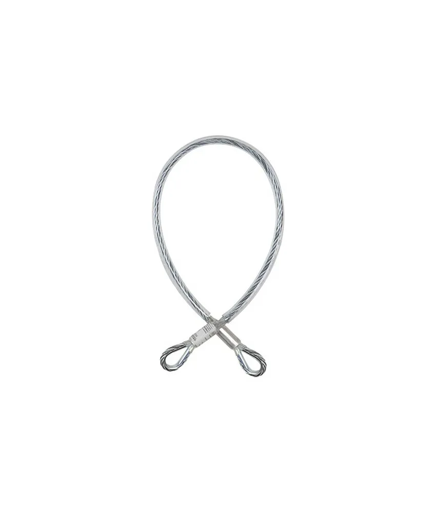 Linea di ancoraggio in fune d’acciaio 8 mm Safety Jogger HARDY 3M, Linea di ancoraggio e connessione 3M
