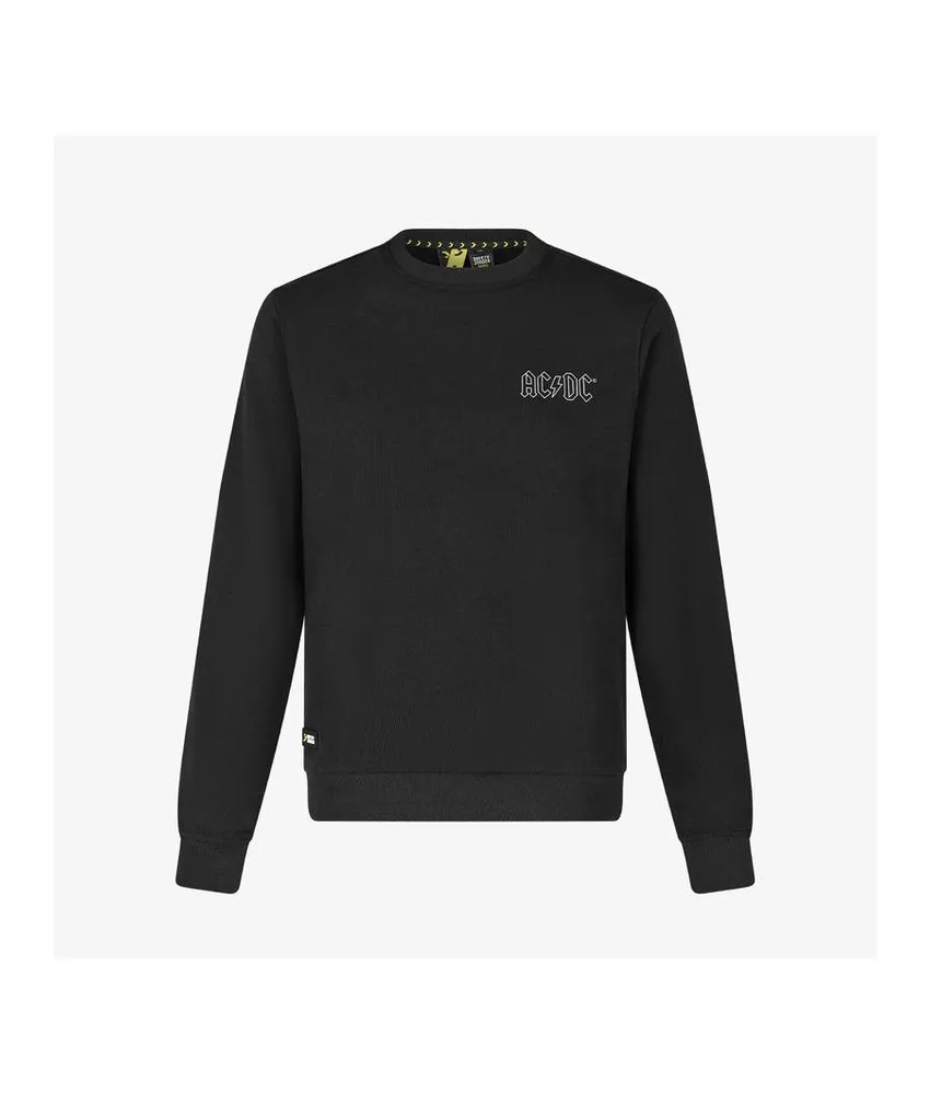 Maglione da lavoro unisex felpato termico Safety Jogger AC/DC Crewneck Unisex, Maglione Confortevole Con Marchio AC/DC