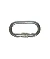 Moschettone acciaio chiusura a ghiera per lavori quota Safety Jogger CONDOR CARABINER