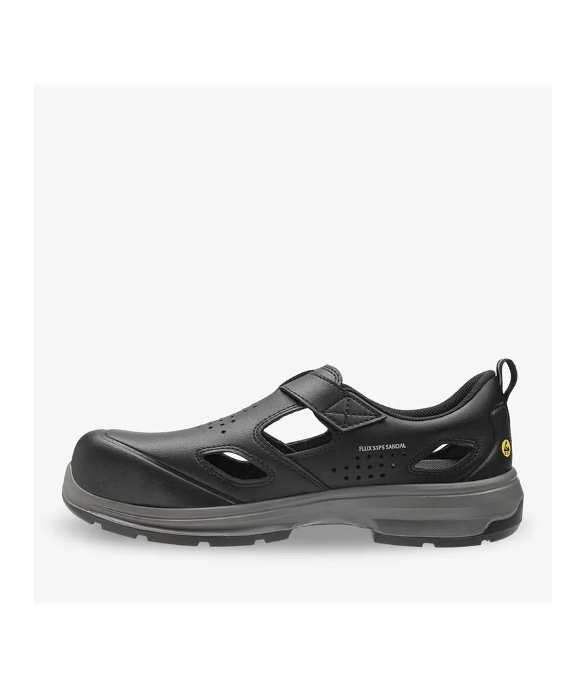 Sandalo da lavoro antinfortunistica senza metallo Safety Jogger FLUX S1PS SANDAL, Sandalo leggero e facile da pulire senza parti metalliche