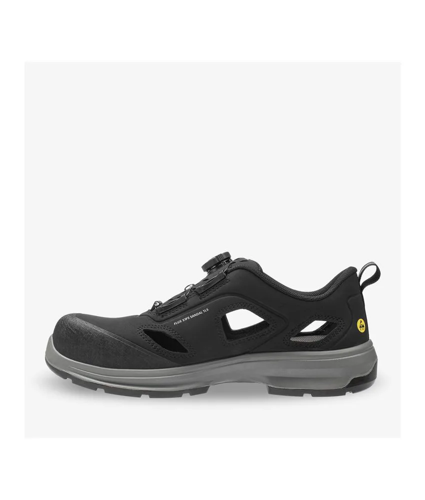 Sandalo da lavoro antinfortunistico senza metallo Safety Jogger FLUX S1PS SANDAL TLS, Sandaletta leggera e versatile, totalmente priva di metallo, ...