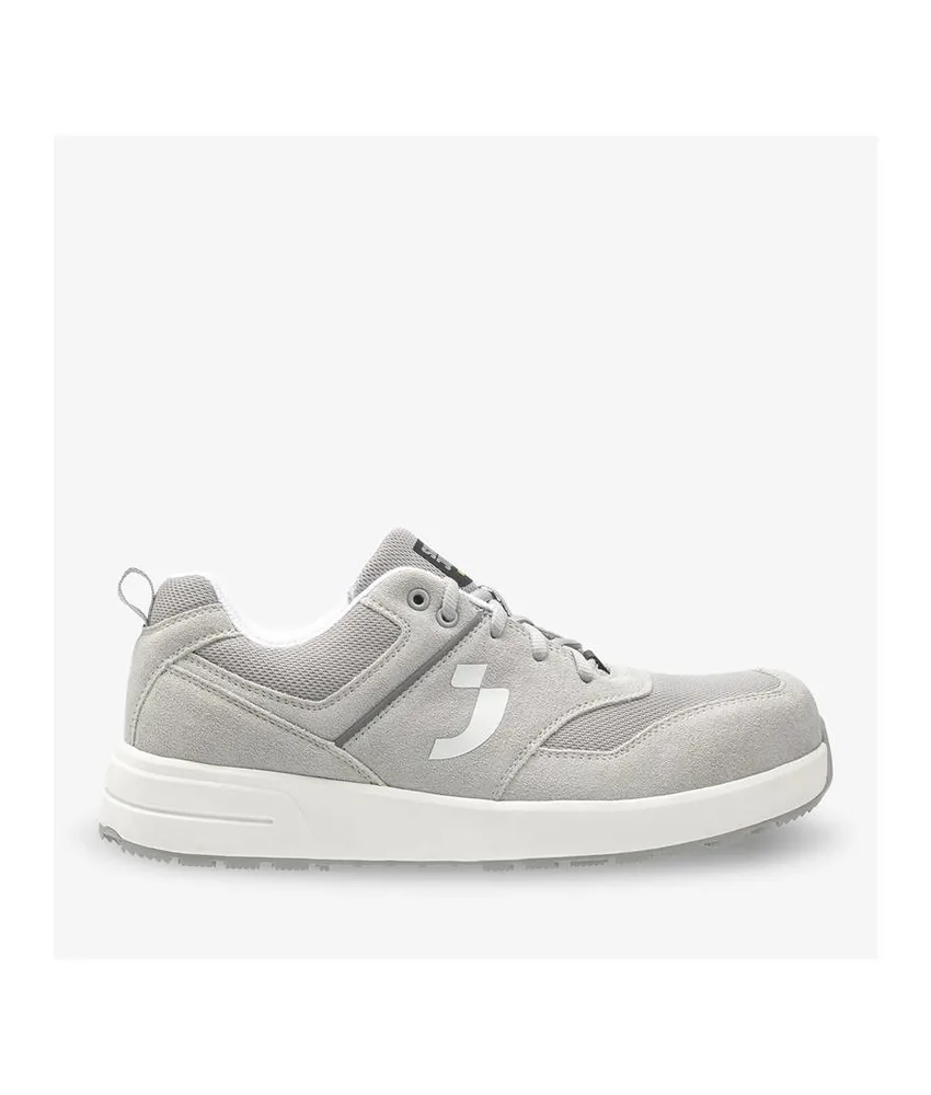 Scarpe antinfortunistiche basse metal free Safety Jogger TOPSKATE S3S LOW, Sneaker retrò S3S senza tempo realizzata in suede, pelle e tessuto