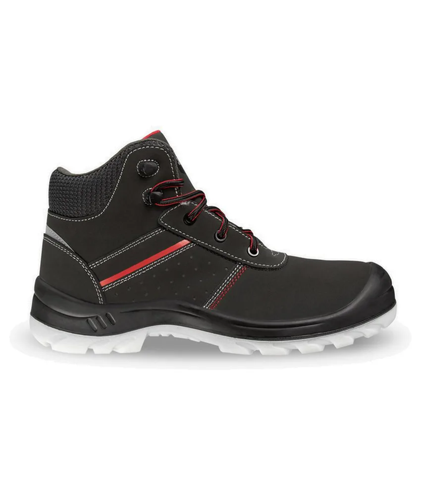 Scarpe antinfortunistiche Safety Jogger Montis, con parte posteriore riflettente e suola non marcante