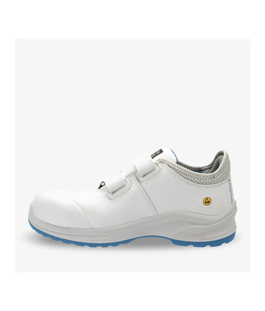 Scarpe antinfortunistiche velcro senza metallo Safety Jogger MODULO PURE S3S VLTG, Scarpe antinfortunistiche facili da pulire con chiusura in velcro