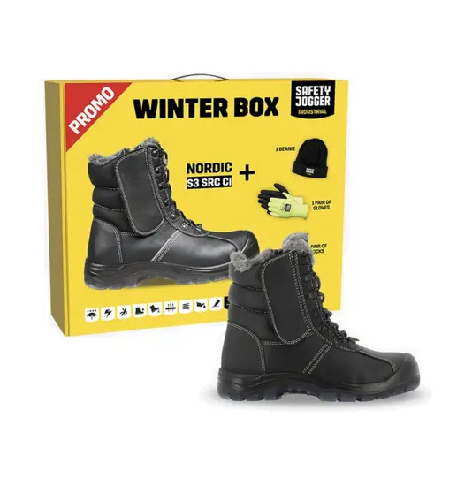 Scarponcino antinfortunistico S3 con da lavoro invernale Safety Jogger Nordic
