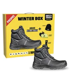 Scarponcino antinfortunistico S3 con kit da lavoro invernale Safety Jogger Aras