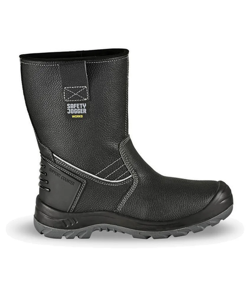 Scarponcino da lavoro Safety Jogger Bestboot, con tacco rigato e fodera termica