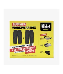 Set abbigliamento estivo da lavoro con accessori Safety Jogger WORKWEAR BOX MEKONG SHORT
