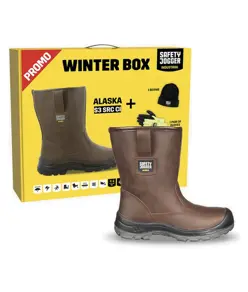 Stivaletto antinfortunistico S3 con kit da lavoro invernale Safety Jogger Alaska