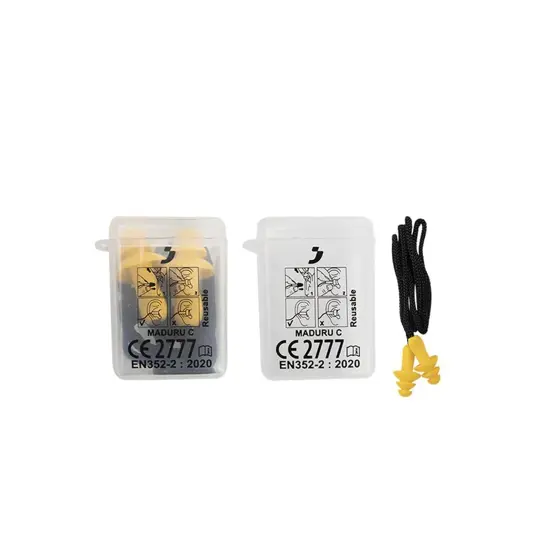 Tappi auricolari riutilizzabili con cordino Safety Jogger MADURU CORDED