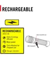 2 pezzi COAST G60R 1000 lumen torcia ricaricabile impermeabile Coast