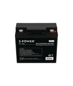 2-Power Akku 12V 18Ah VRLA