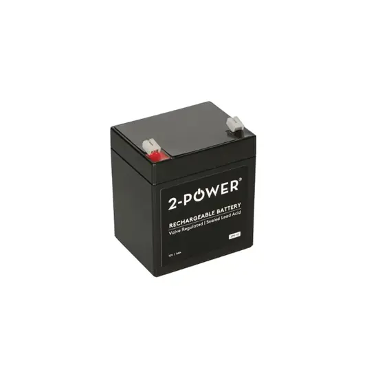 2-Power Akku 12V 5Ah VRLA-Sicherheit