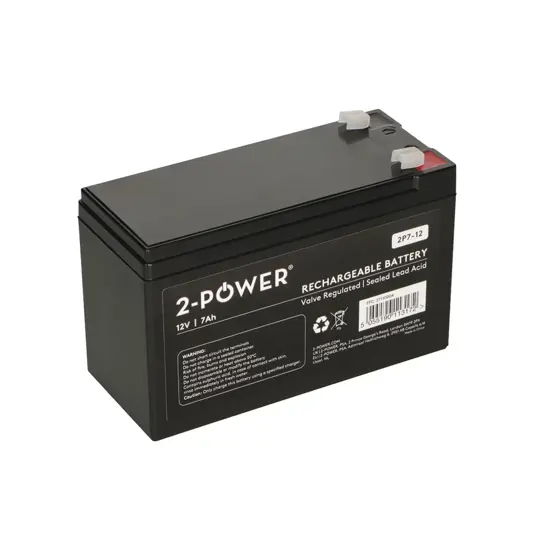 2-Power Akku 12V 7Ah VRLA