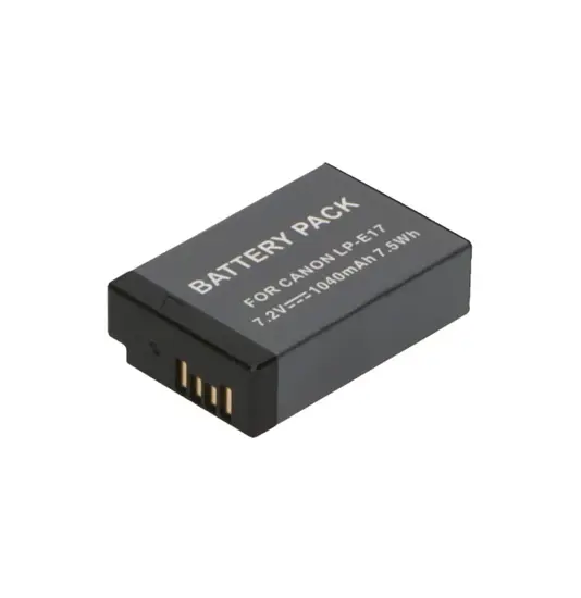 2-Power Akku für Digitalkamera Canon LP-E17 - 7,2 V 1040 mAh