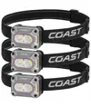 3 pezzi di torcia frontale Coast FLX15R, 1000 lumen Coast