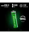 4xAA + 4xAAA 1,5V USB-C batterie ricaricabili – Certificato CarbonNeutral® (CO2 neutro) Coast