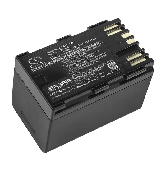 Akku für Canon kamera CA-CP200L - 2600mAh