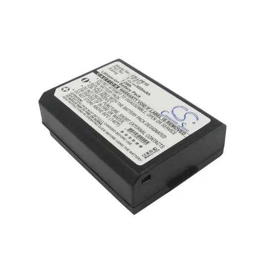 Akku für Canon kamera EOS 1100D - 950mAh