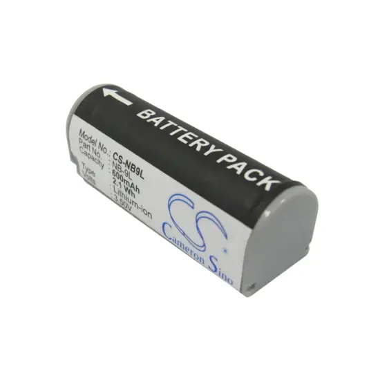 Akku für Canon kamera IXUS 1000 HS - 600mAh