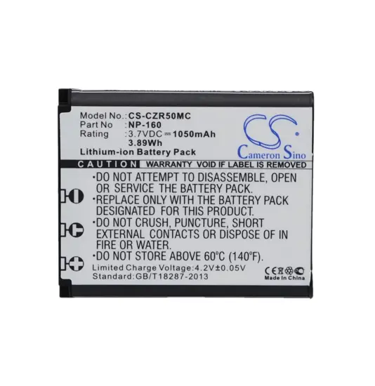 Akku für Casio kamera Exilim EX-FC500 - 1050mAh