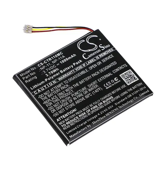 Akku für Casio kamera TR Mini - 1000mAh