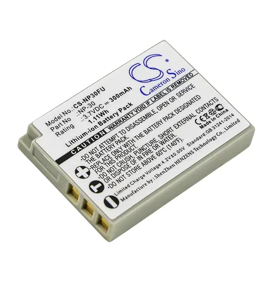 Akku für Fujifilm kamera FinePix F440 - 300mAh