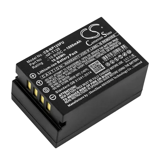 Akku für Fujifilm kamera GFX 50S - 1000mAh