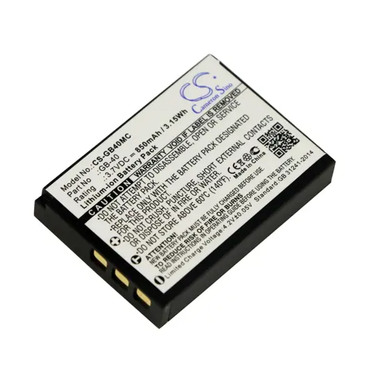 Akku für GE kamera E1030 - 850mAh