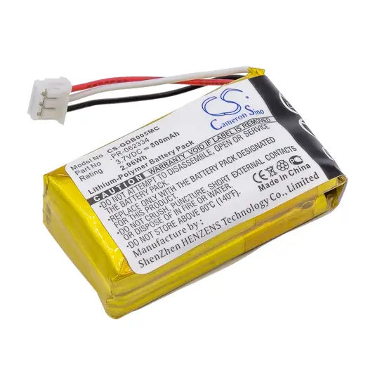 Akku für GoPro kamera CHDHA-301 - 800mAh