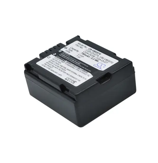 Akku für HITACHI kamera DZ-BD70 - 750mAh
